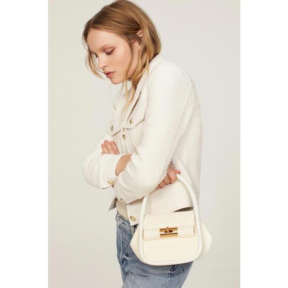 Gu_de White Vanilla Love Bag with Leather Peeling